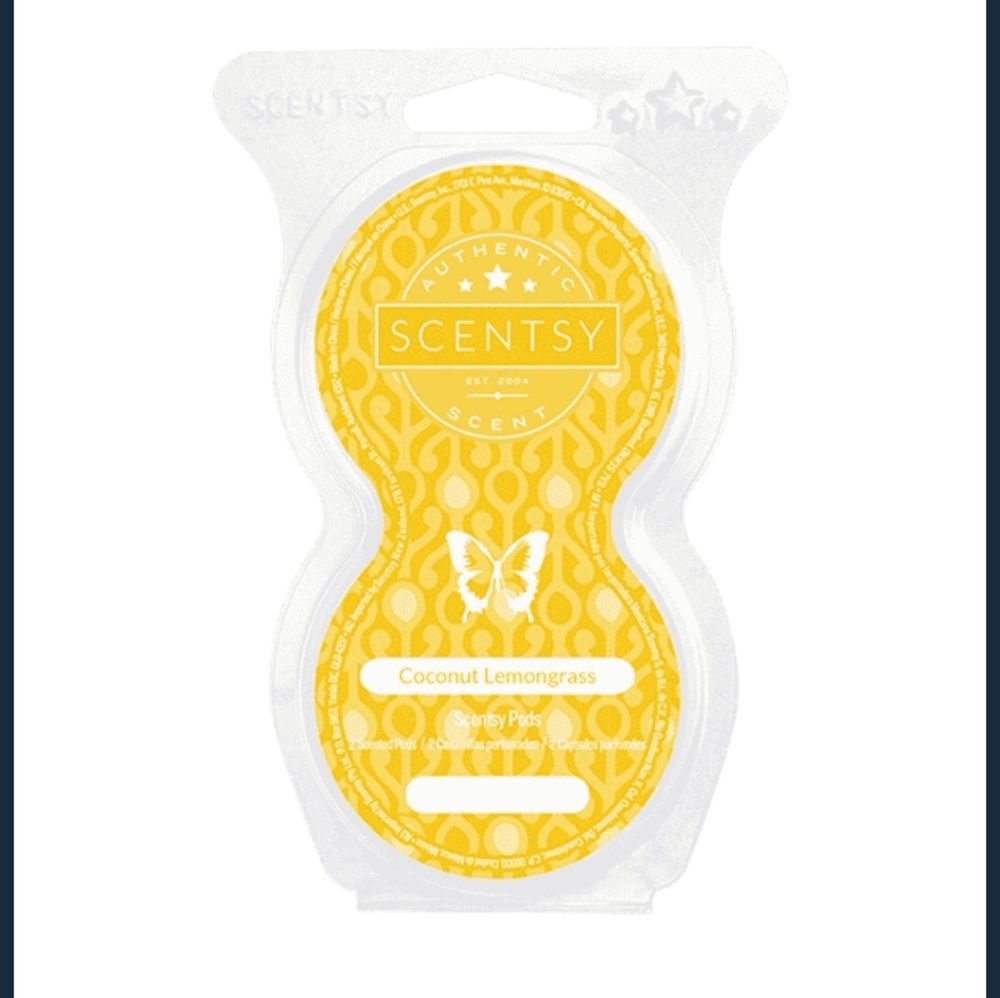NIB scentsy scent pods Coconut Lemongrass